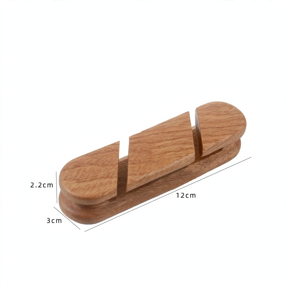Wooden cable organizer, model K009 — product view 4