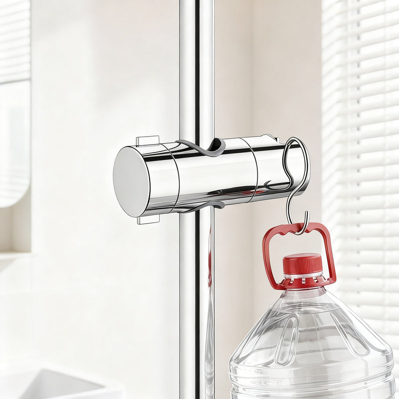 Shower head holder without drilling, adjustable — product view 4