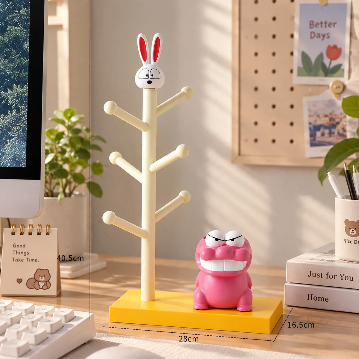 Handy stand with storage, cute design — product view 5