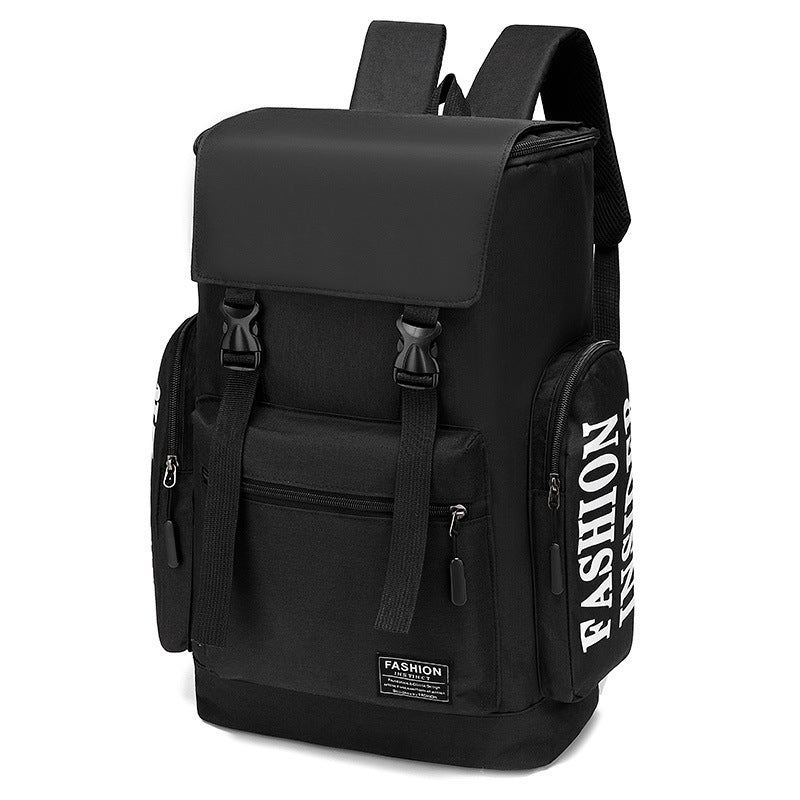 Men's canvas backpack, up to 16-inch laptop, breathable — product view 5