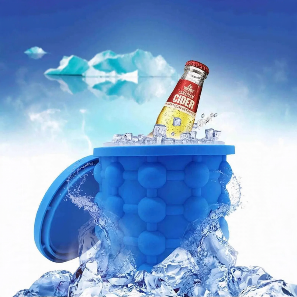 Silicone ice container — product view 3