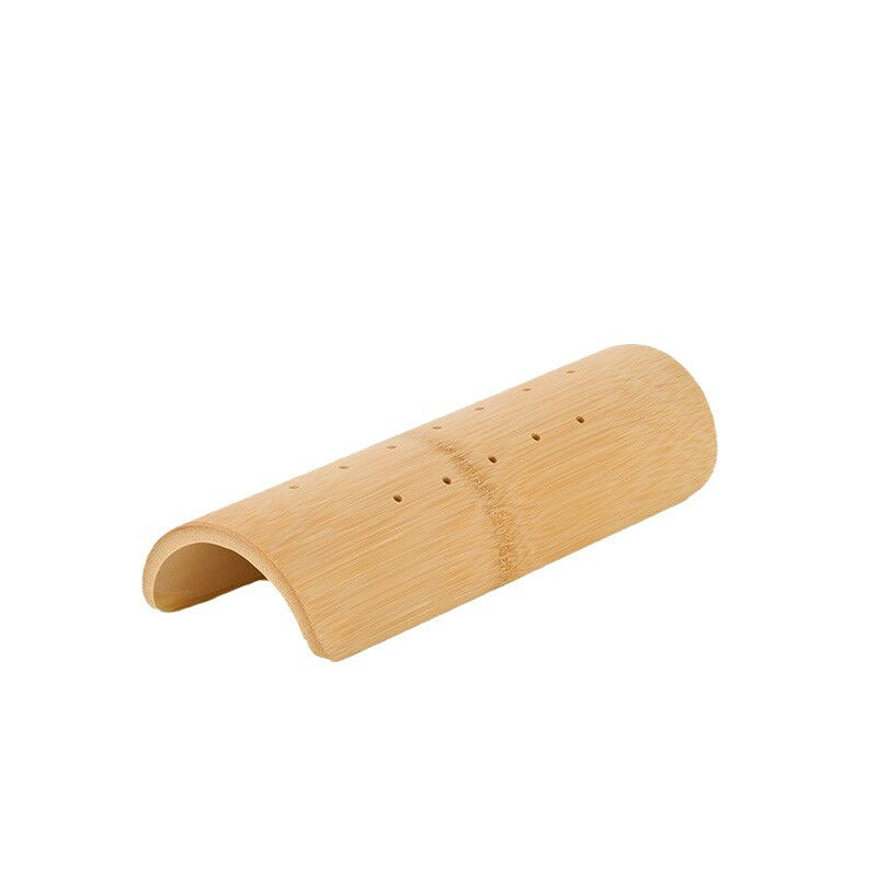 Bamboo Neck Pillow, U-Shape, Hard Shell — product view 3
