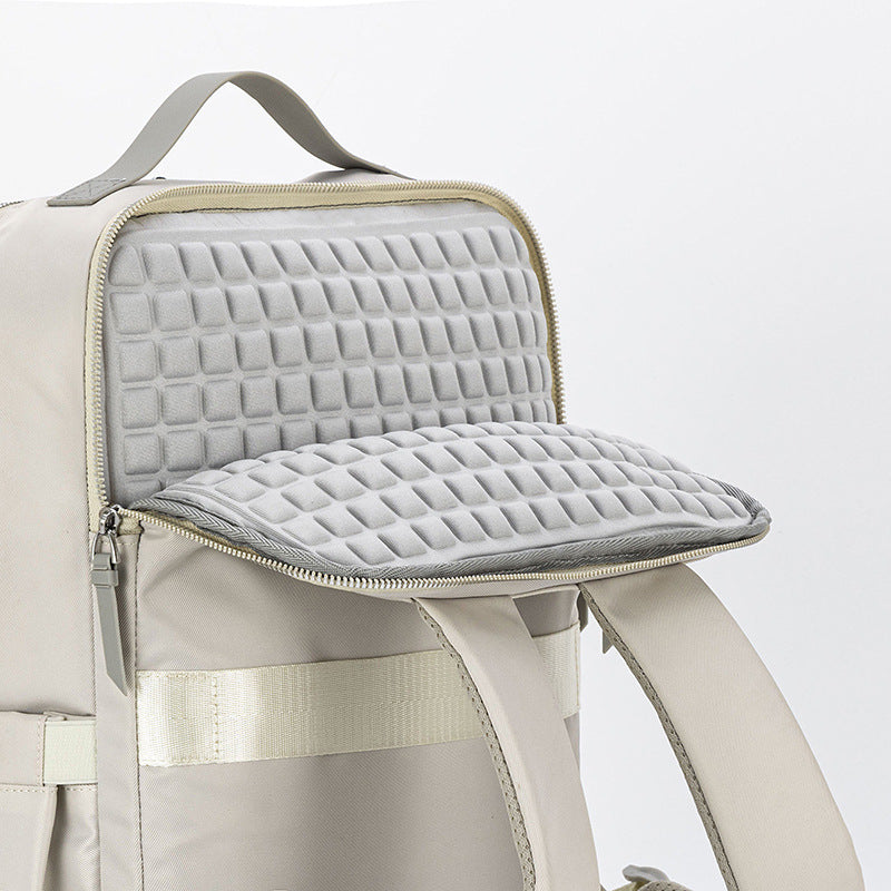 Laptop backpack, 15.6 inches, nylon, shoulder load distribution — product view 2