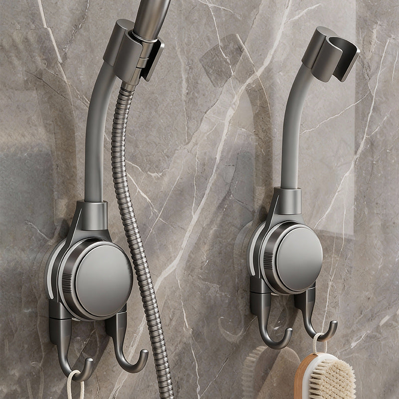 Shower head holder without drilling with suction cup — product view 1