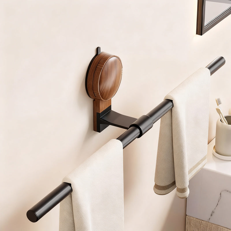 Towel holder made of space aluminum with suction cup — product view 3