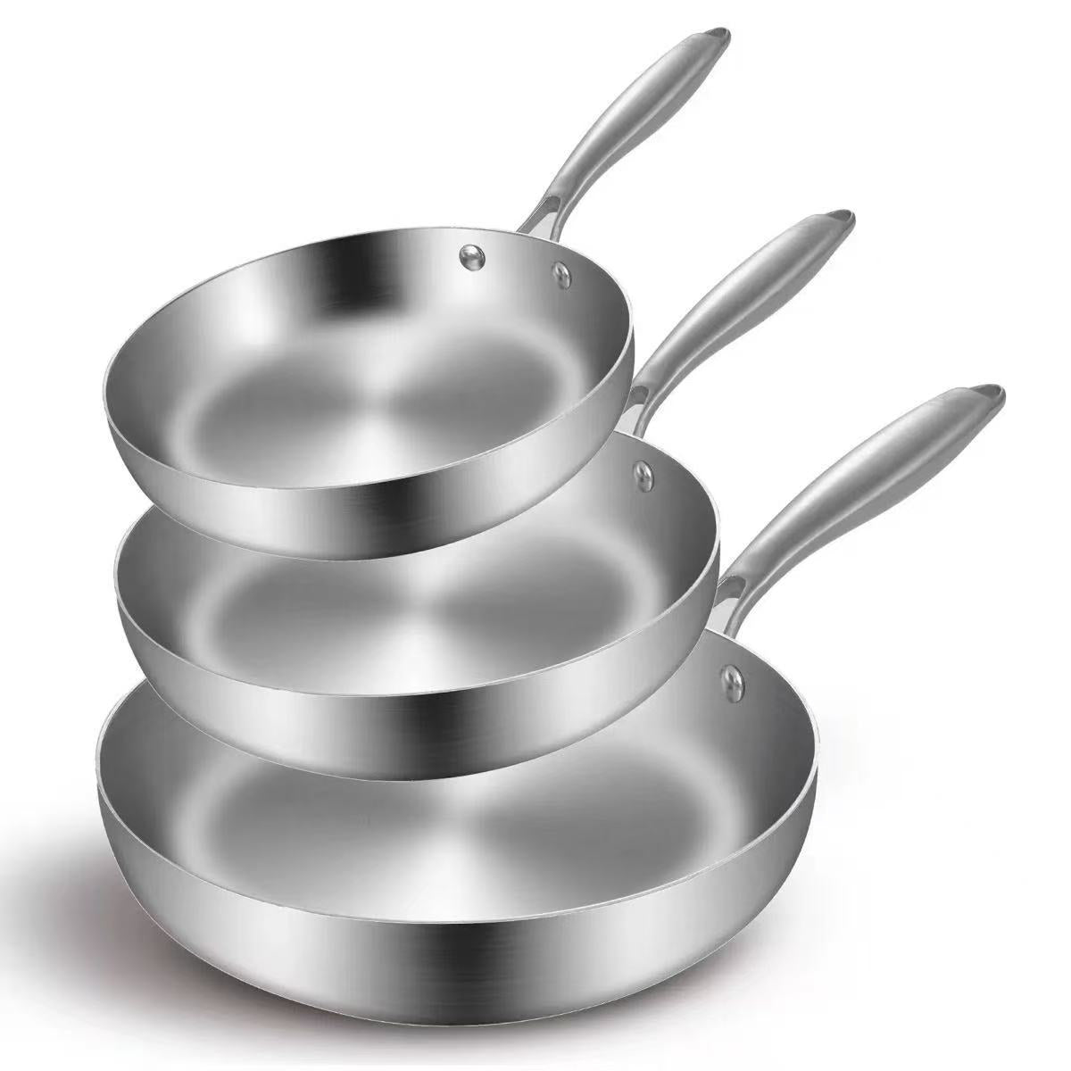 Frying pan, titanium-aluminum, non-stick — product view 2
