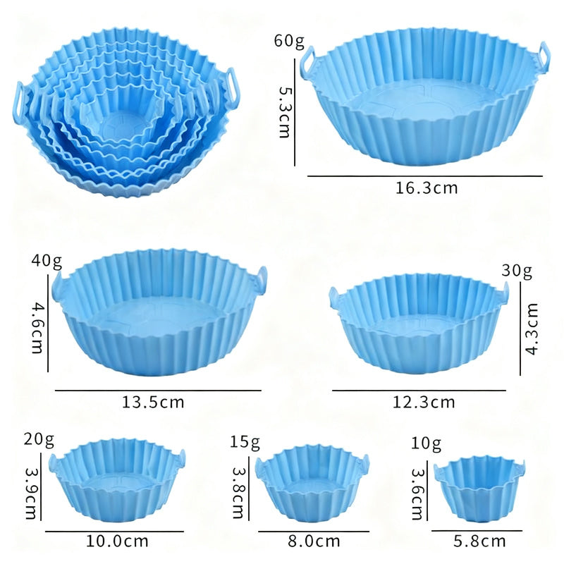 Silicone baking mold, egg shape, 9×7.5×5.5 cm — product view 7