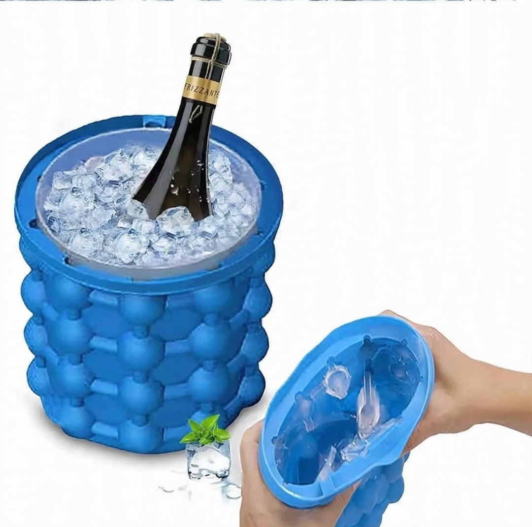 Silicone ice container — product view 1