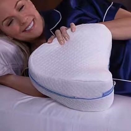 Side sleeper pillow made of cotton, 115 × 48 cm — product view 1