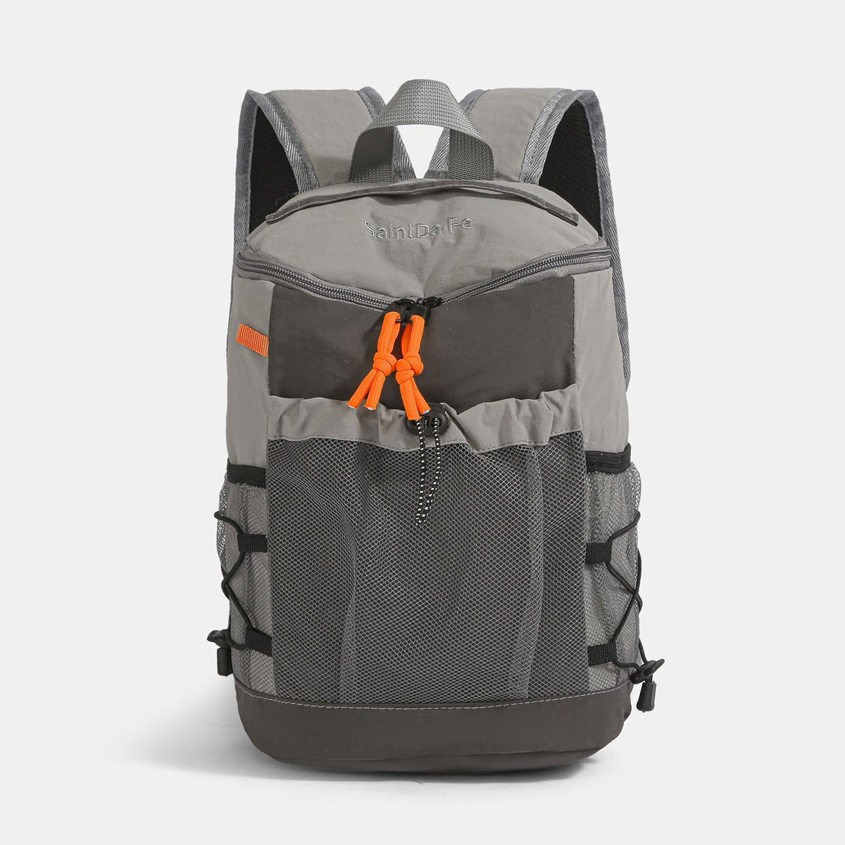 Women's backpack, up to 20 L, nylon, patchwork design — product view 2