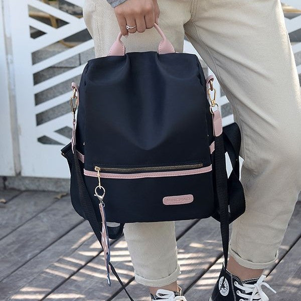 Lightweight backpack made of oxford fabric for travel — product view 3