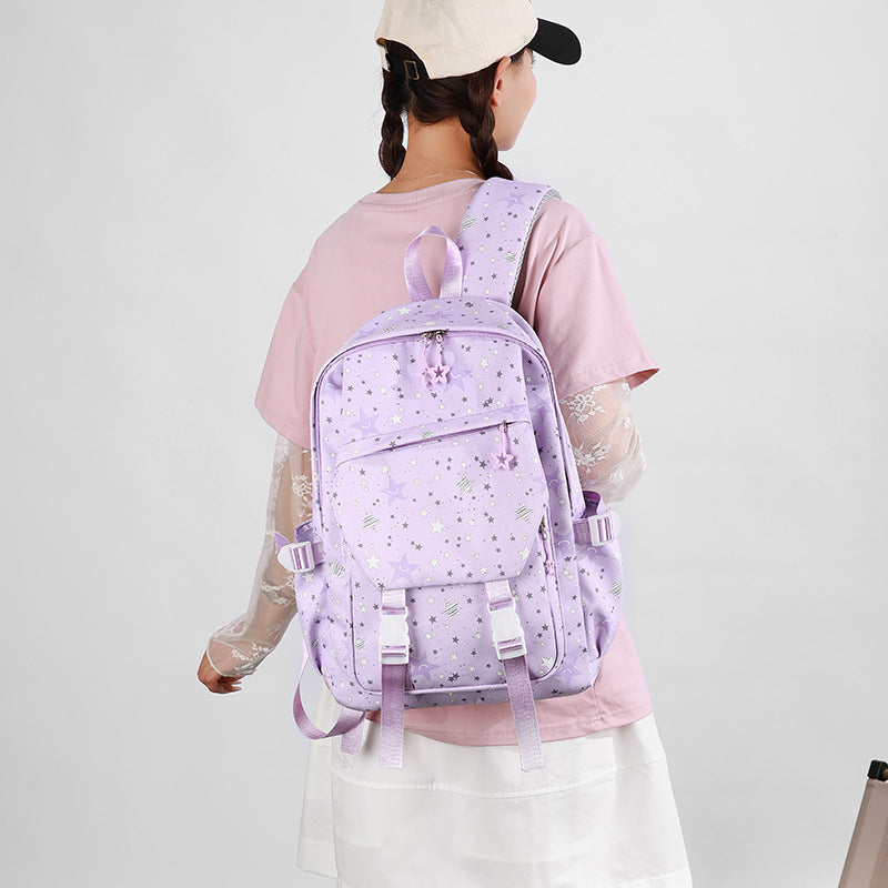 Large backpack made of polyester, breathable — product view 2