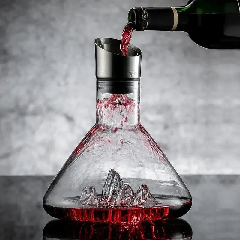 1500ml wine carafe with air opener — product view 1