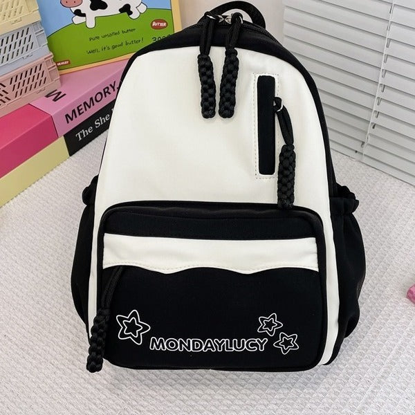 Ladies' backpack made of oxford fabric, cute design — product view 2