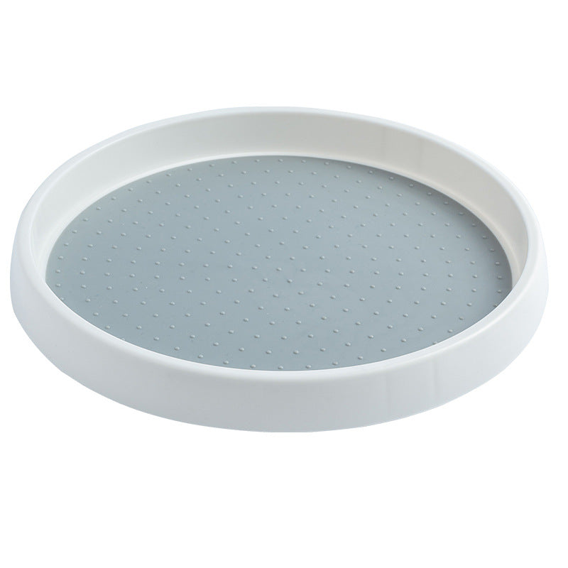 Rotating kitchen shelf with turntable, plastic — product view 1