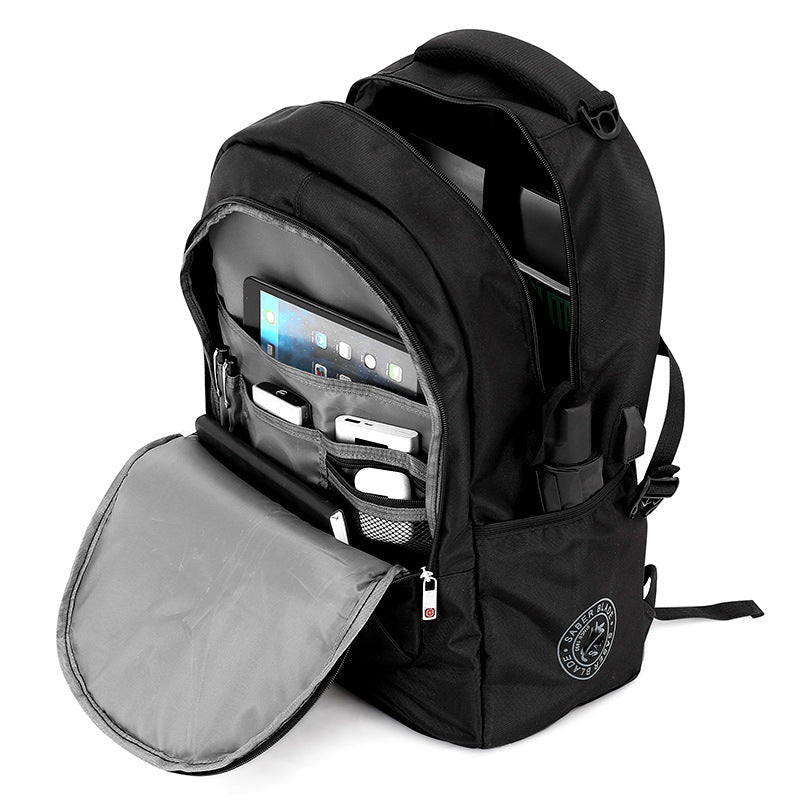 Business backpack, 20–35 L, oxford fabric, waterproof — product view 2