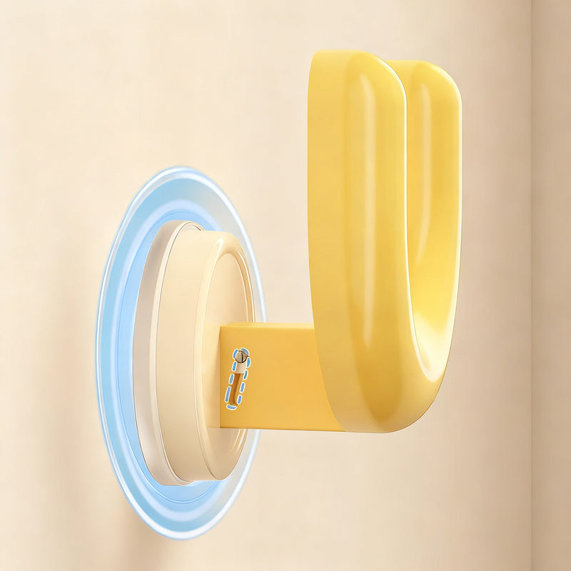 Suction cup slipper rack for bathroom — product view 1