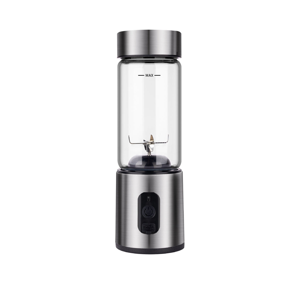 Portable juicer made of borosilicate glass, 400 ml — product view 4
