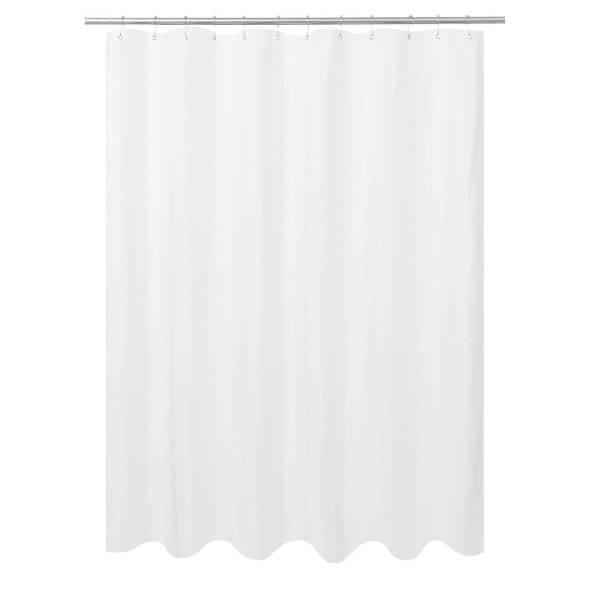 Shower curtain, PEVA, transparent, 80–120 cm — product view 4