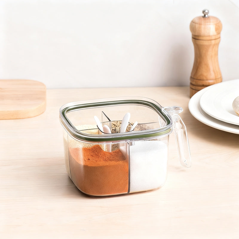 Spice box with multiple compartments — product view 5