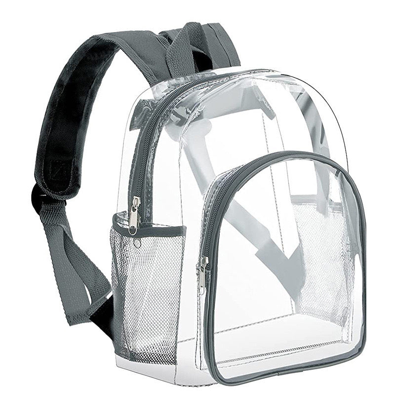 Transparent PVC backpack, waterproof — product view 2