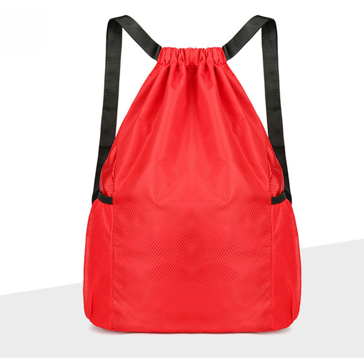 Sporty backpack with drawstring, 20 L, waterproof — product view 6