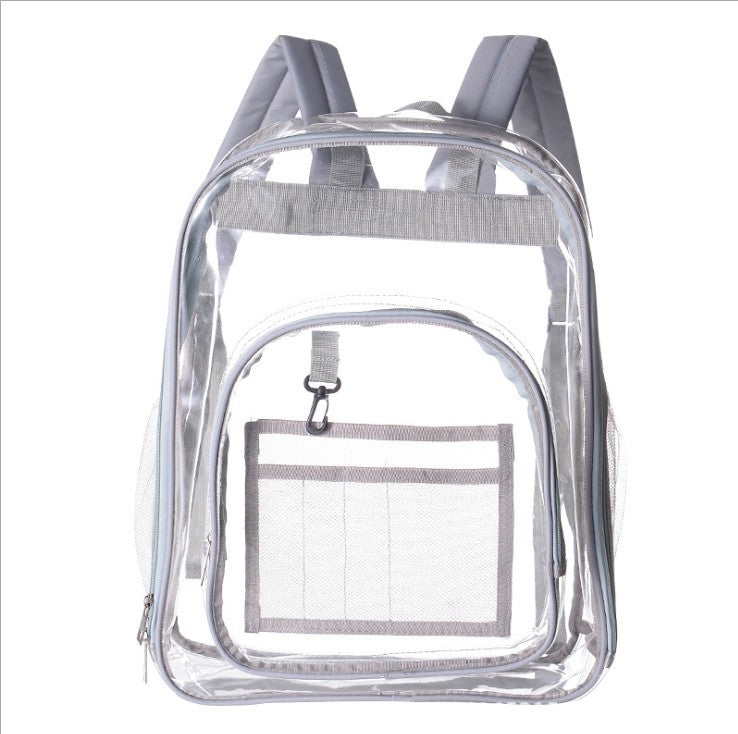 Transparent PVC backpack, waterproof, 20–35 L — product view 4