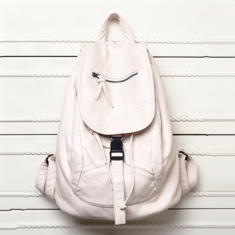 Double shoulder bag made of PU material — product view 4
