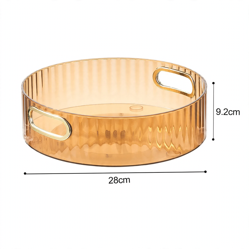 Large rotating spice rack, plastic, retro design — product view 5