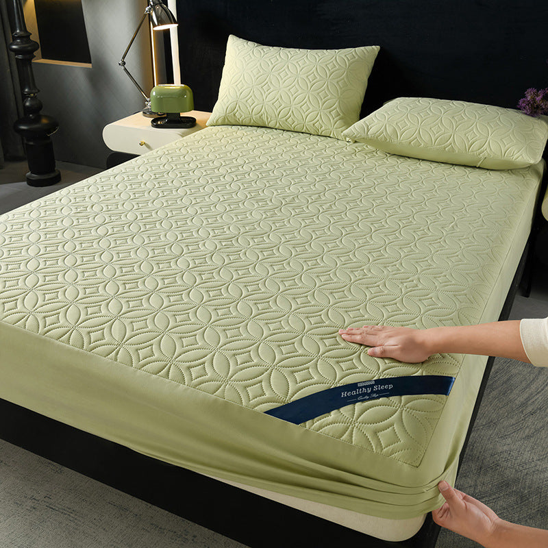 Waterproof fitted sheet with padding — product view 5