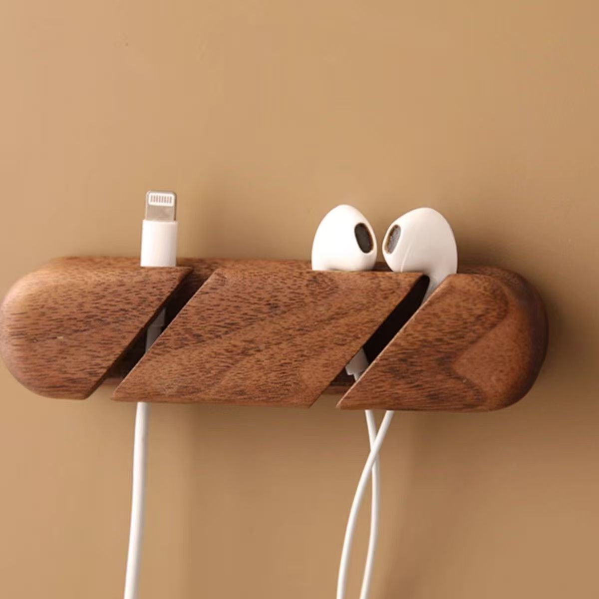 Wooden cable organizer, model K009 — product view 3