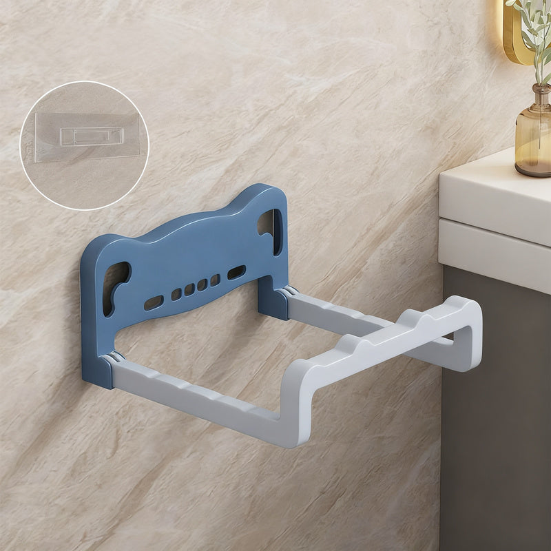 Plastic wall shelf with suction cup, extendable — product view 4