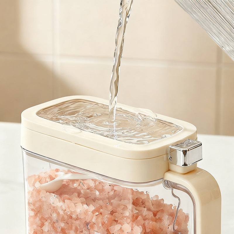 Spice container, ABS, square, airtight — product view 2