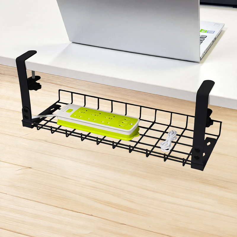Cable duct for desk, PVC, no assembly — product view 1