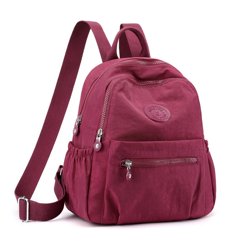 Women's backpack, nylon, large capacity — product view 3