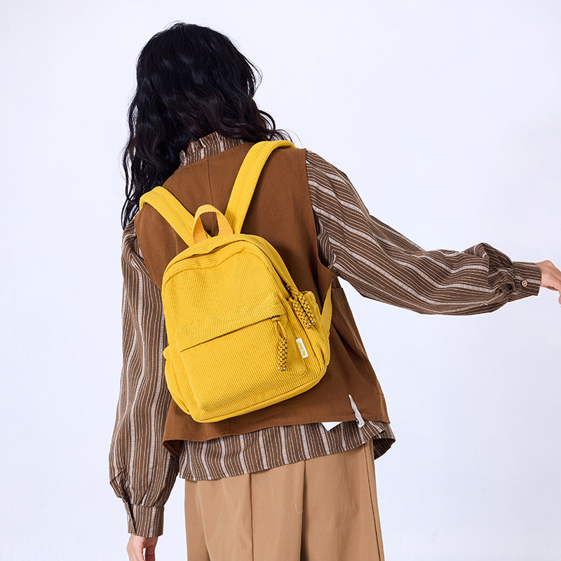 Cord-Backpack, small, ladies, durable — product view 1