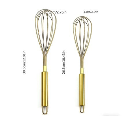Stainless steel hand whisk — product view 4