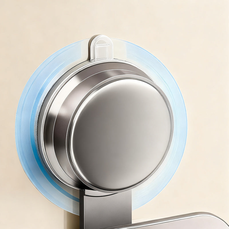 Suction cup holder for hair dryer — product view 2