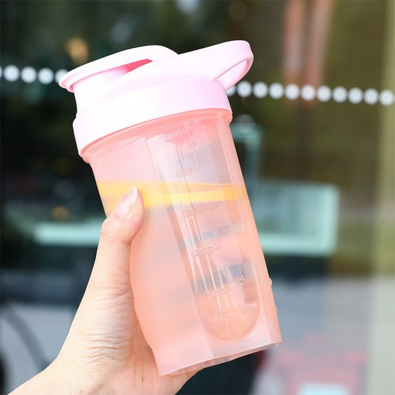 Plastic protein shaker, 500 ml, portable — product view 7