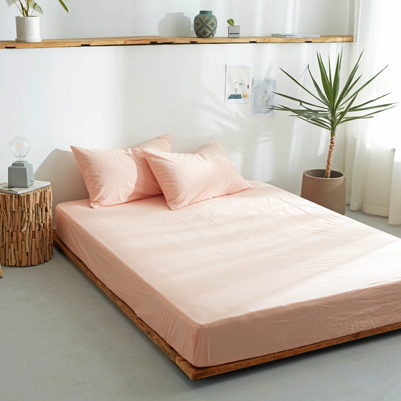 Cotton fitted sheet, 1.8 m bed — product view 6