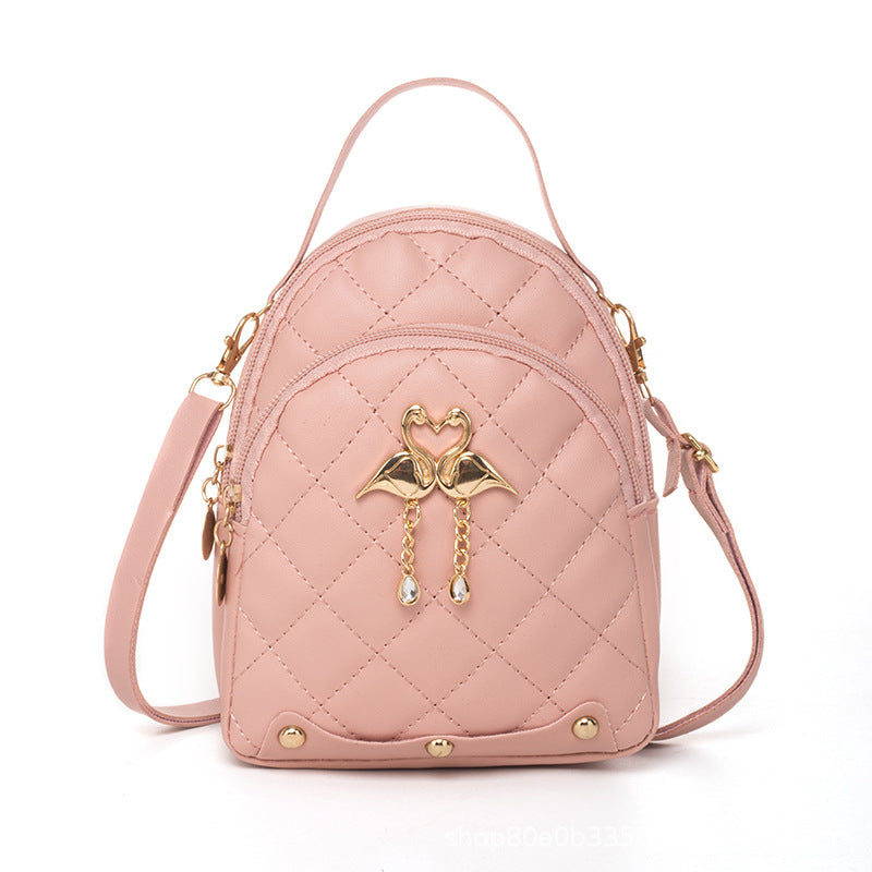 Embroidered backpack made of PU material — product view 5