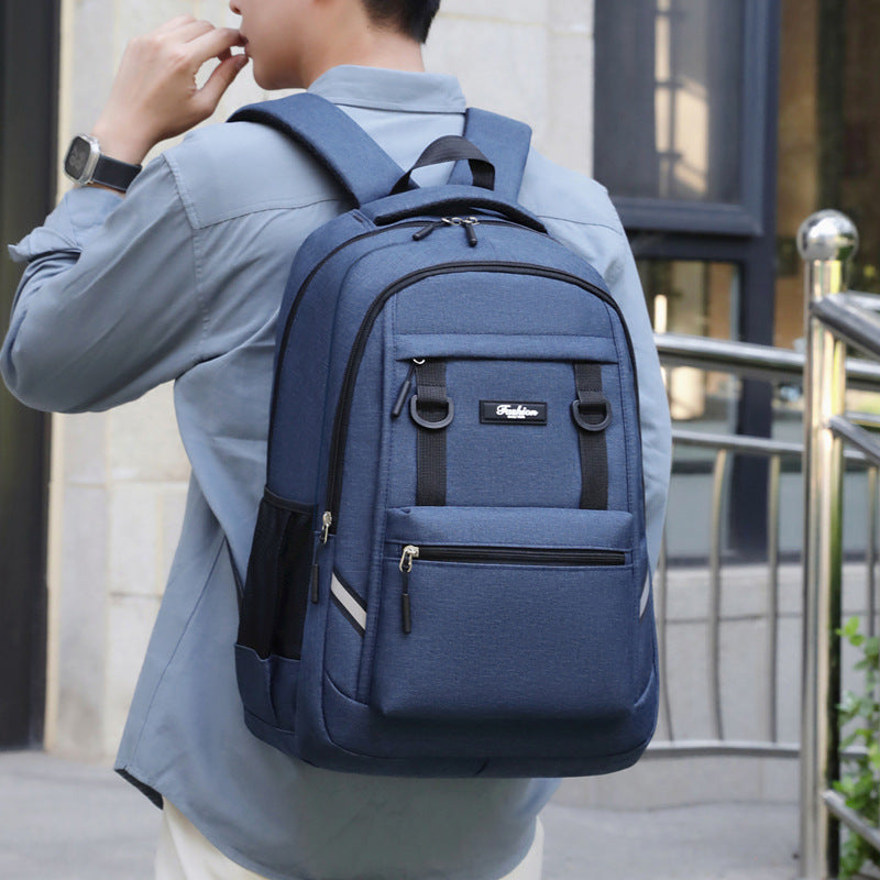 Large backpack made of Oxford fabric, 20–35 L — product view 4