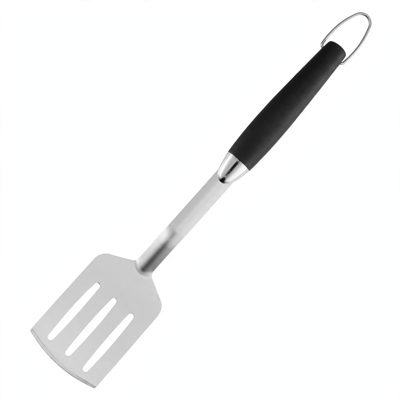 3-piece stainless steel grill tool set — product view 6