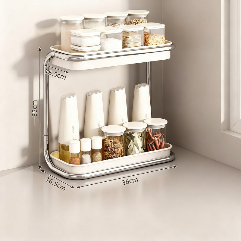 Multi-tiered spice rack for the countertop — product view 3