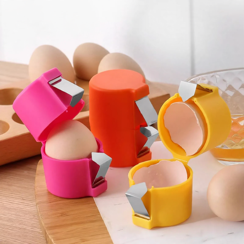 Egg peeler for peeling and separating — product view 1