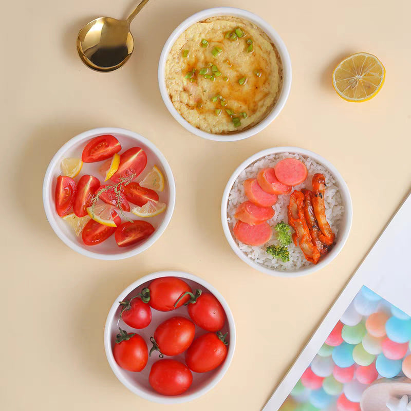 Ceramic bowl 20 cm, white — product view 3