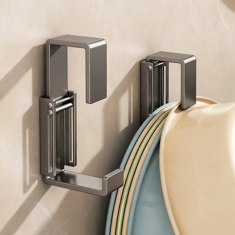 Retractable sink holder without drilling — product view 1