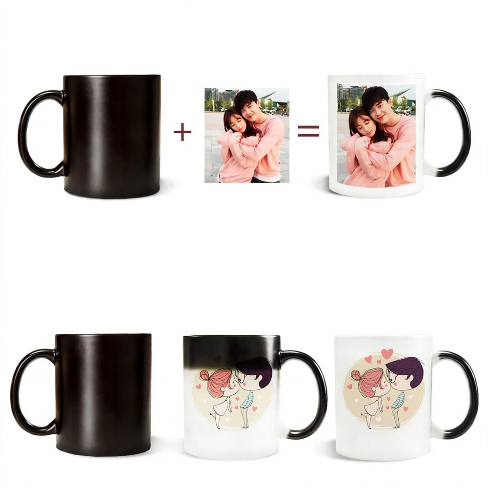 Ceramic mug with photo print — product view 7