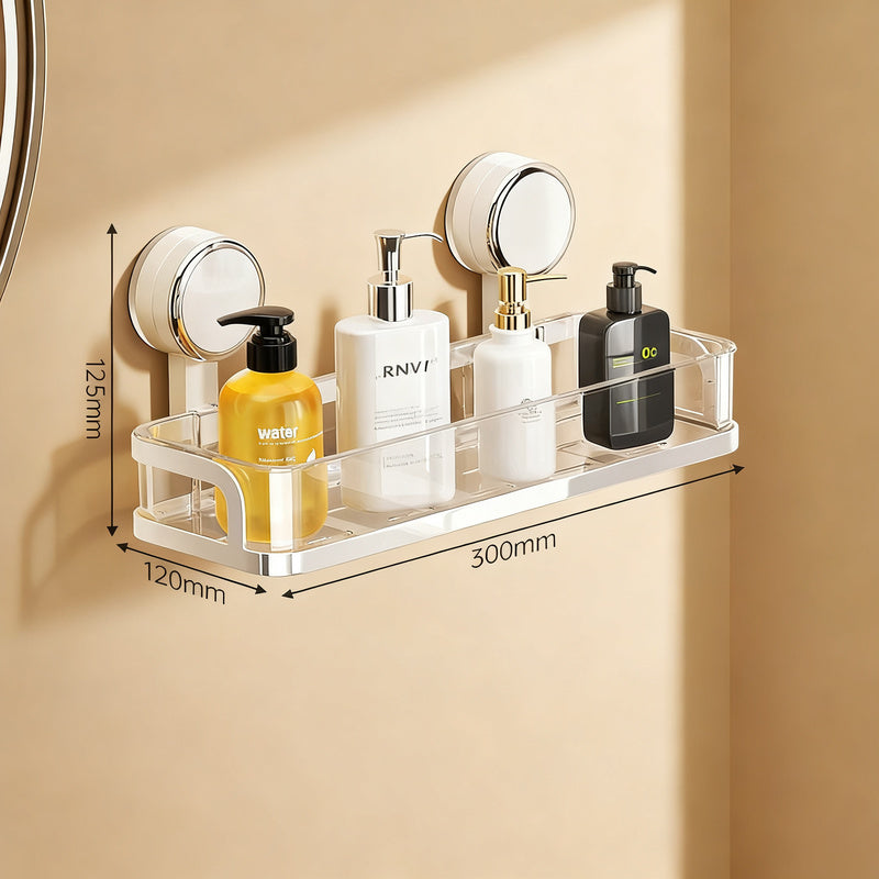 Bathroom shelf with suction cup without drilling — product view 7