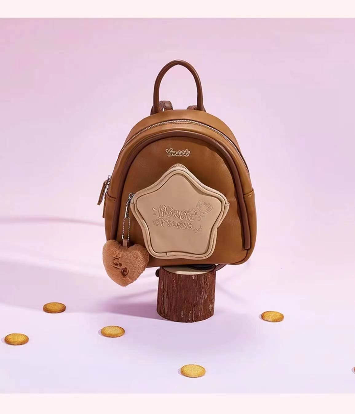 Mini-backpack with five-star design — product view 6